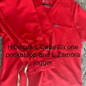 Figs Hibiscus Scrub Set